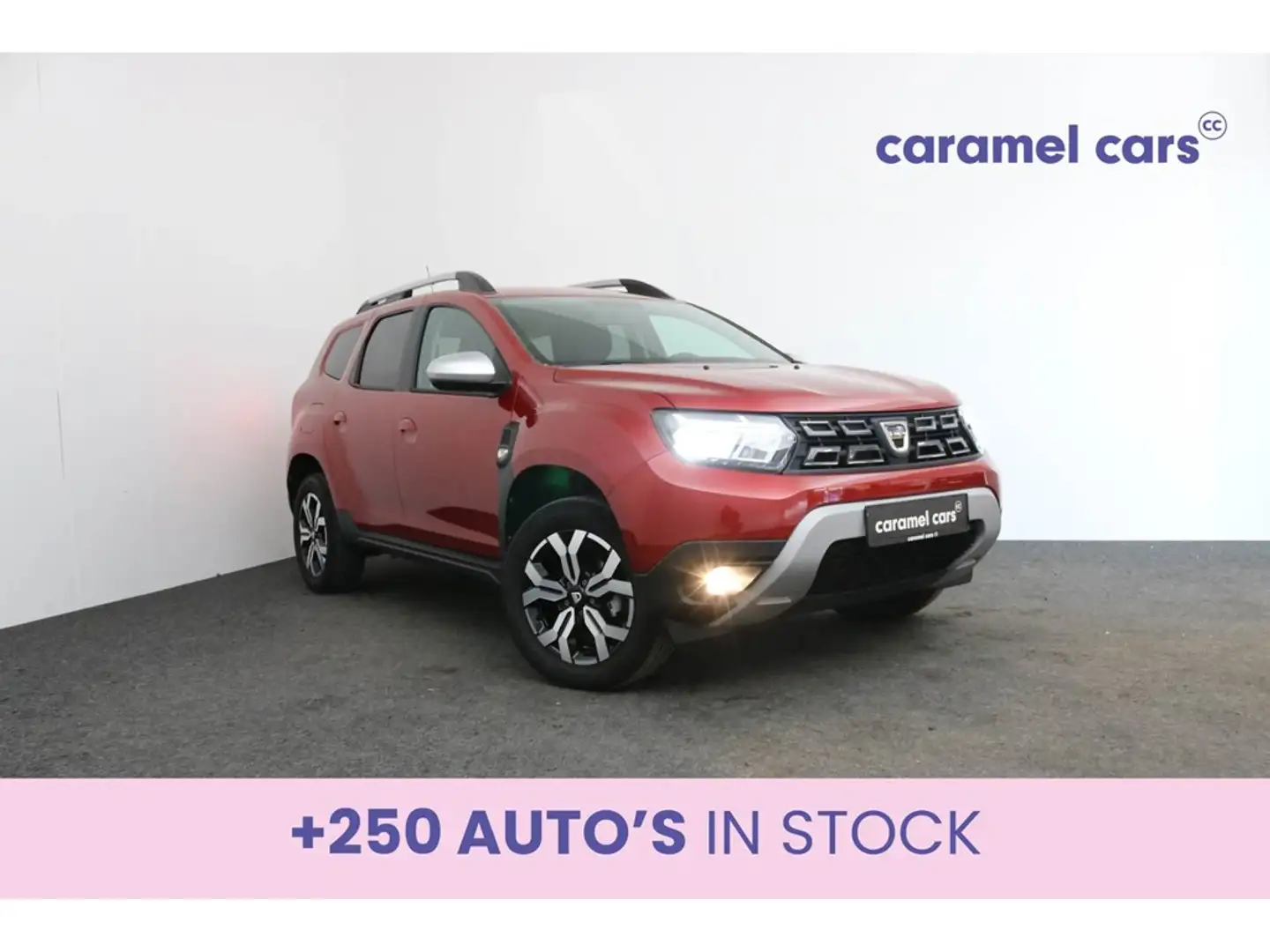 Dacia Duster 1.0 BENZINE + LPG *TREKHAAK*DAB*GPS*CARPLAY*CAMERA Rood - 1