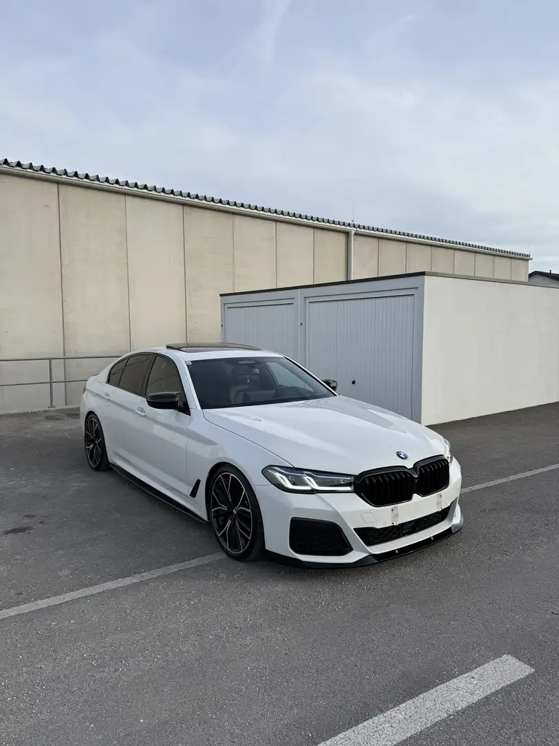 BMW 530 Garantie,  Bowers&Wilkins, ACC+, PA+, 360* Weiß - 1