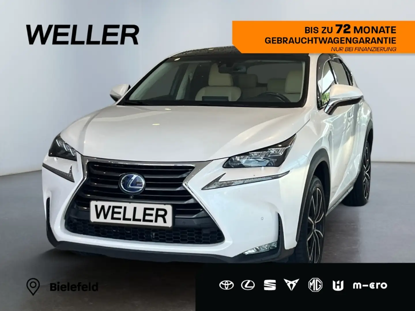Lexus NX 300h E-FOUR Luxury Line *CAM*Navi*LED*PDC*PANO* Bianco - 1