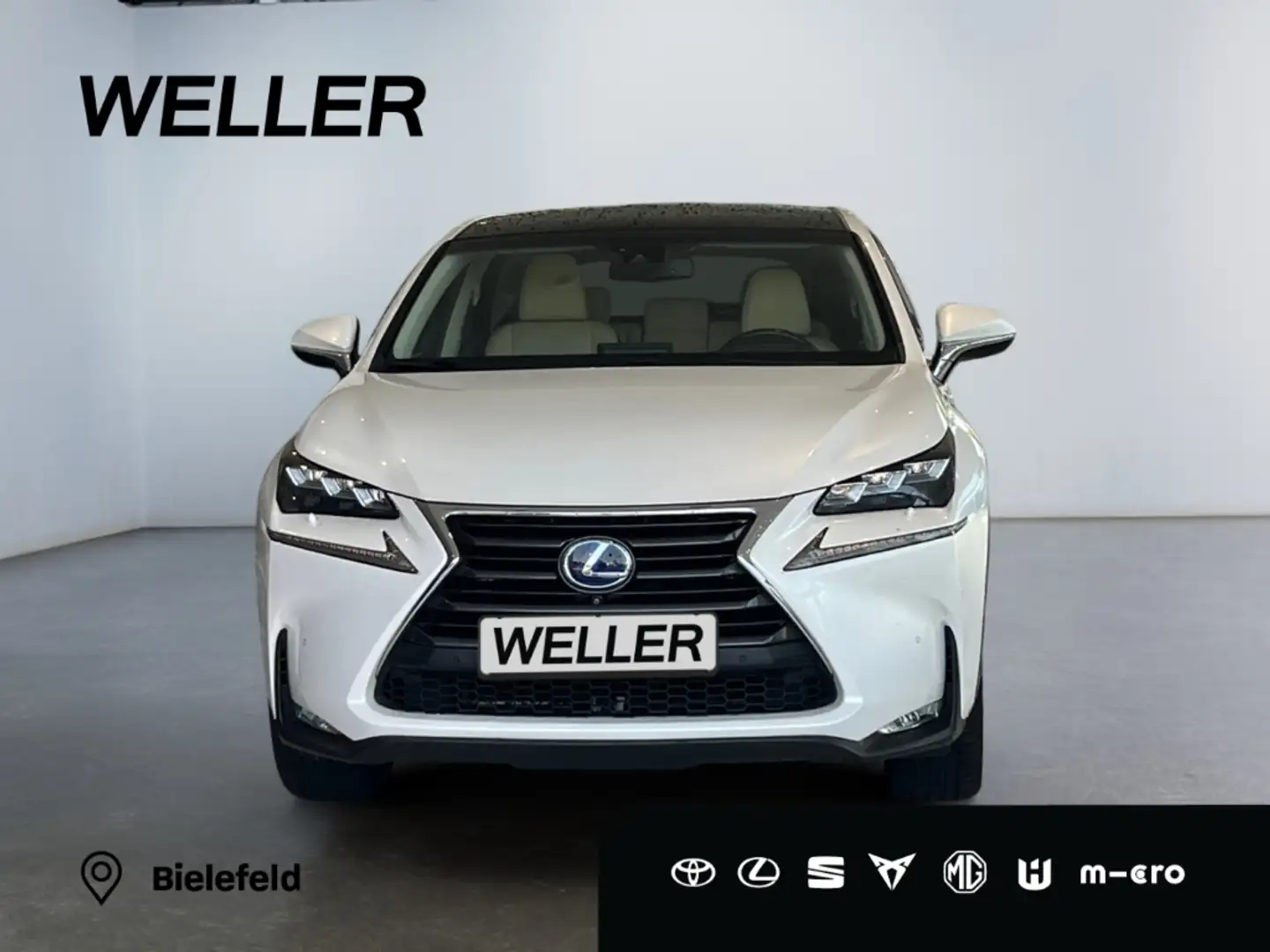 Lexus NX 300h E-FOUR Luxury Line *CAM*Navi*LED*PDC*PANO* Bianco - 2