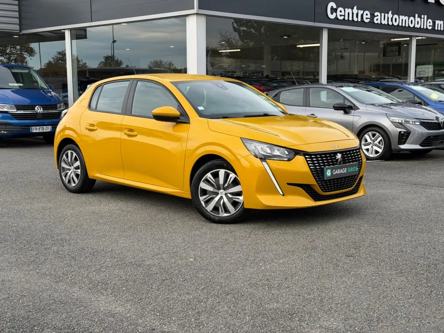 Peugeot 208 BUSINESS PureTech 75 S&S BVM5 Active Jaune - 1