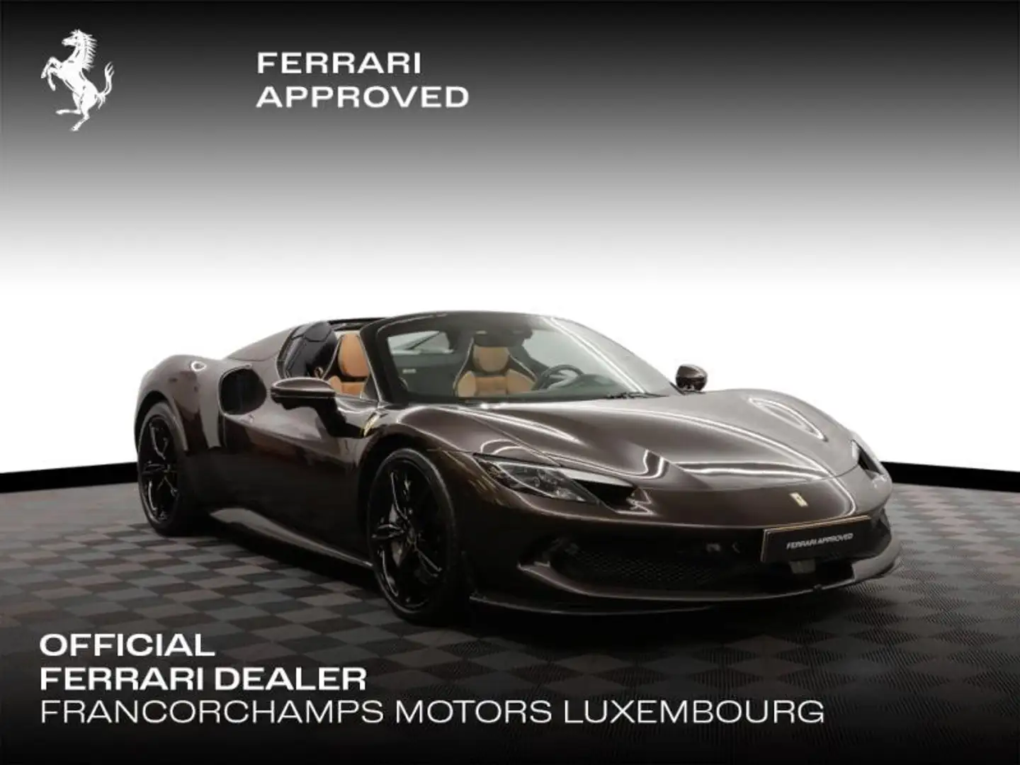 Ferrari 296 GTS Brun - 1