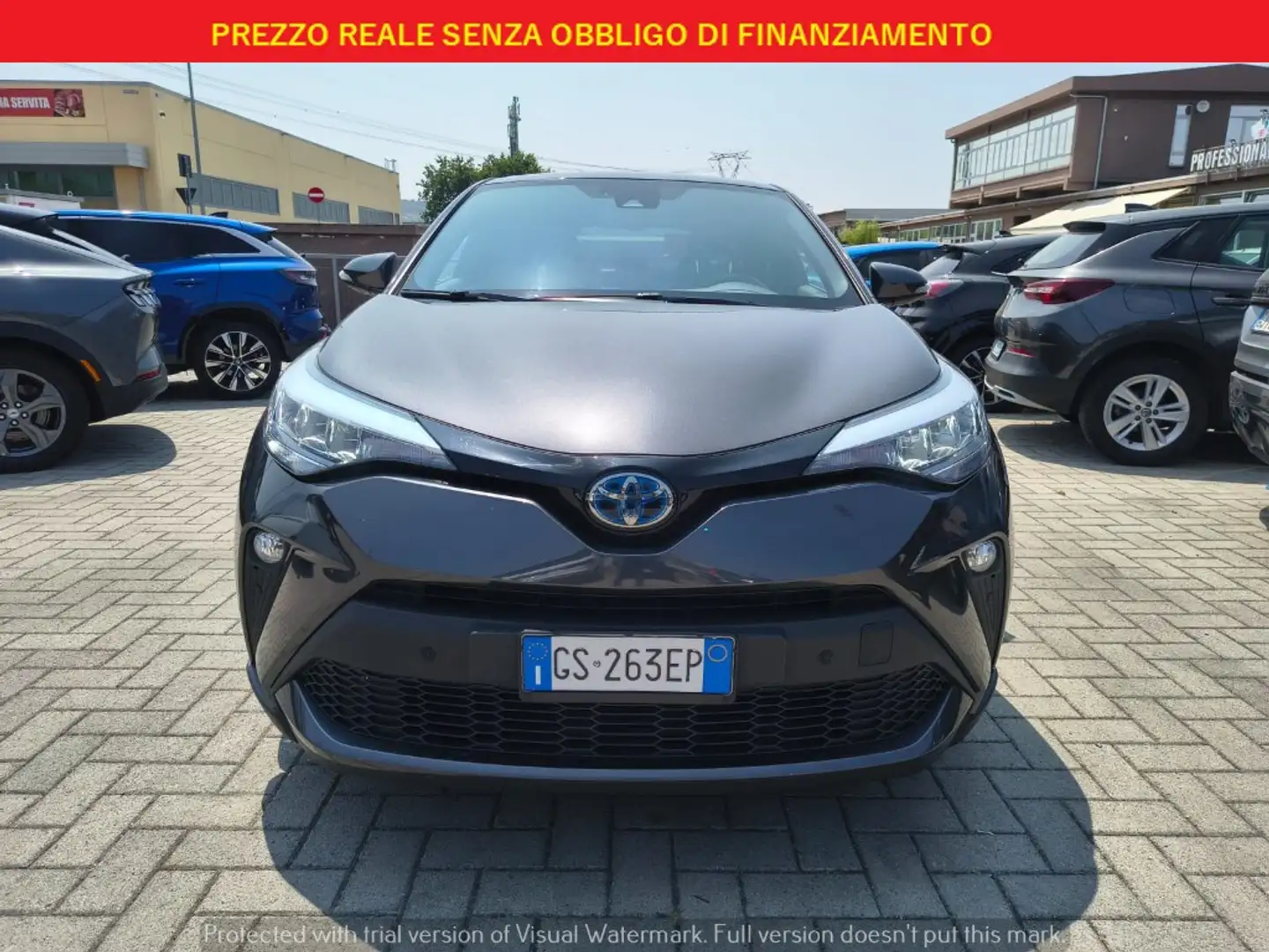 Toyota C-HR C-HR 2.0 Hybrid E-CVT Morebusiness Grigio - 2