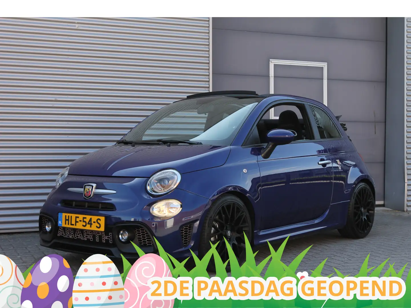 Fiat 500C Abarth 1.4 T-Jet 595 I 146 PK I Airco I 42000 km Azul - 1