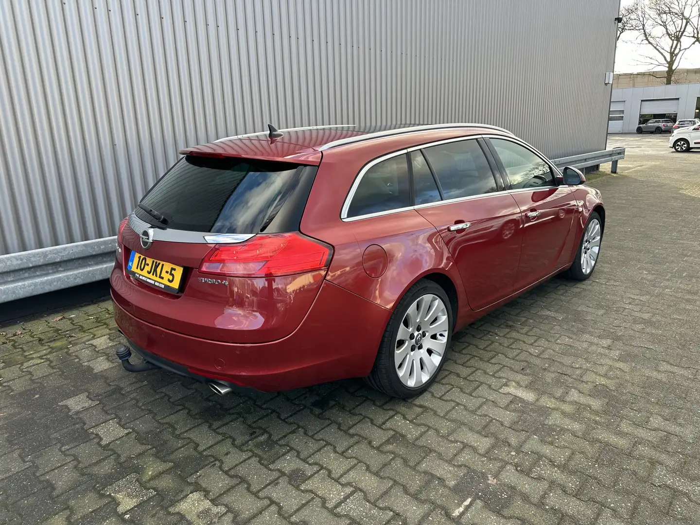 Opel Insignia Sports Tourer 2.8 T Executive 4x4 AUTOMAAT, Leer, Rood - 2