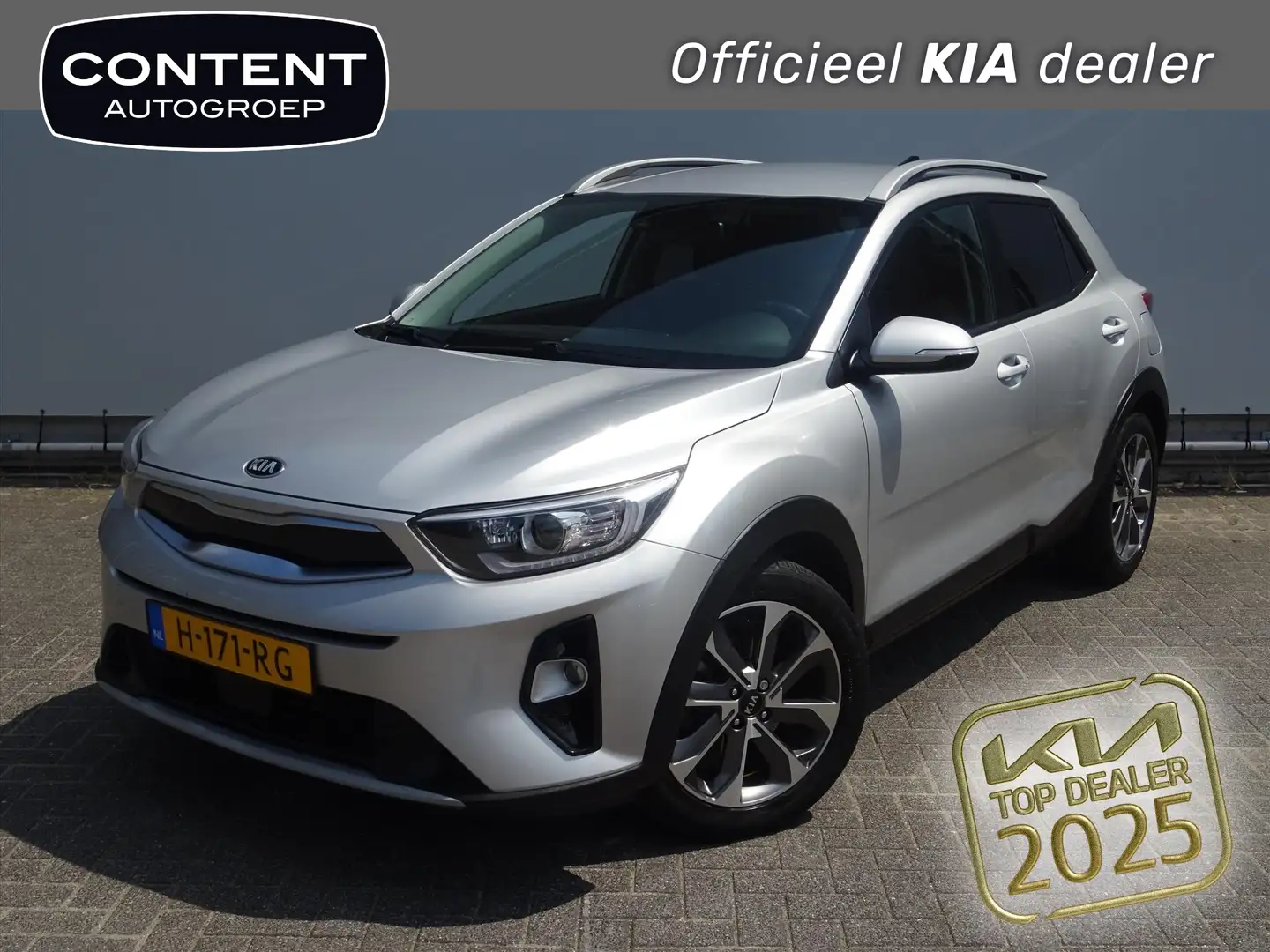 Kia Stonic 1.0 T-GDi 100pk DynamicPlusLine | Navigatie | Crui Grigio - 1