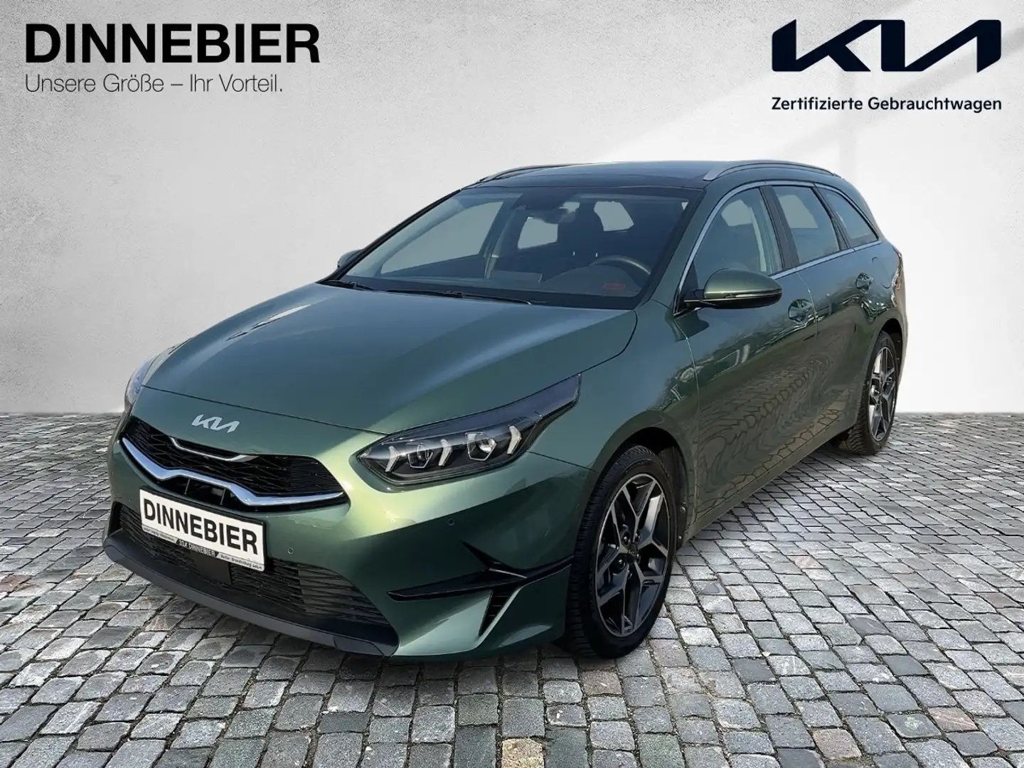 Kia Ceed SW / cee'd SW Ceed Sportswagon Spirit Glasdach+LED+Kamera Zelená - 2