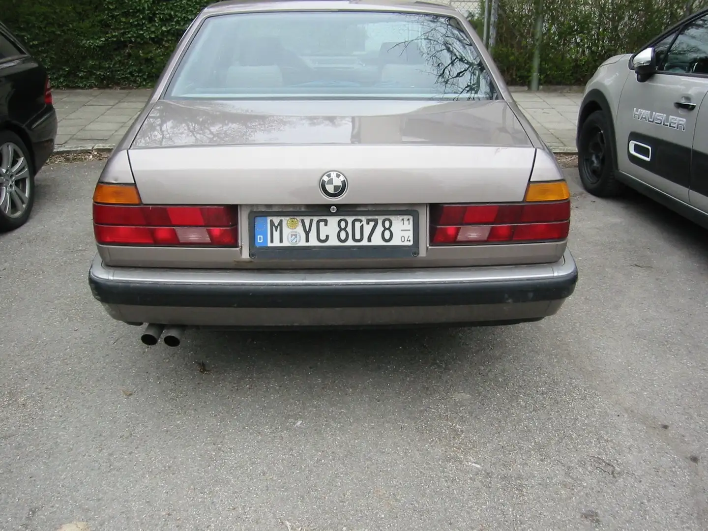 BMW 735 7er 735i A, e32, Airbag, Klima, SHZ Bronzo - 2