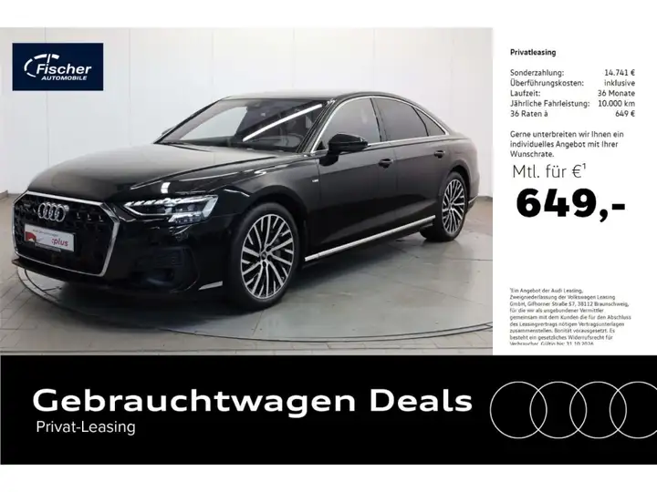 Audi A8 60 TFSI e quattro S line B&O/LED/Head-up/360