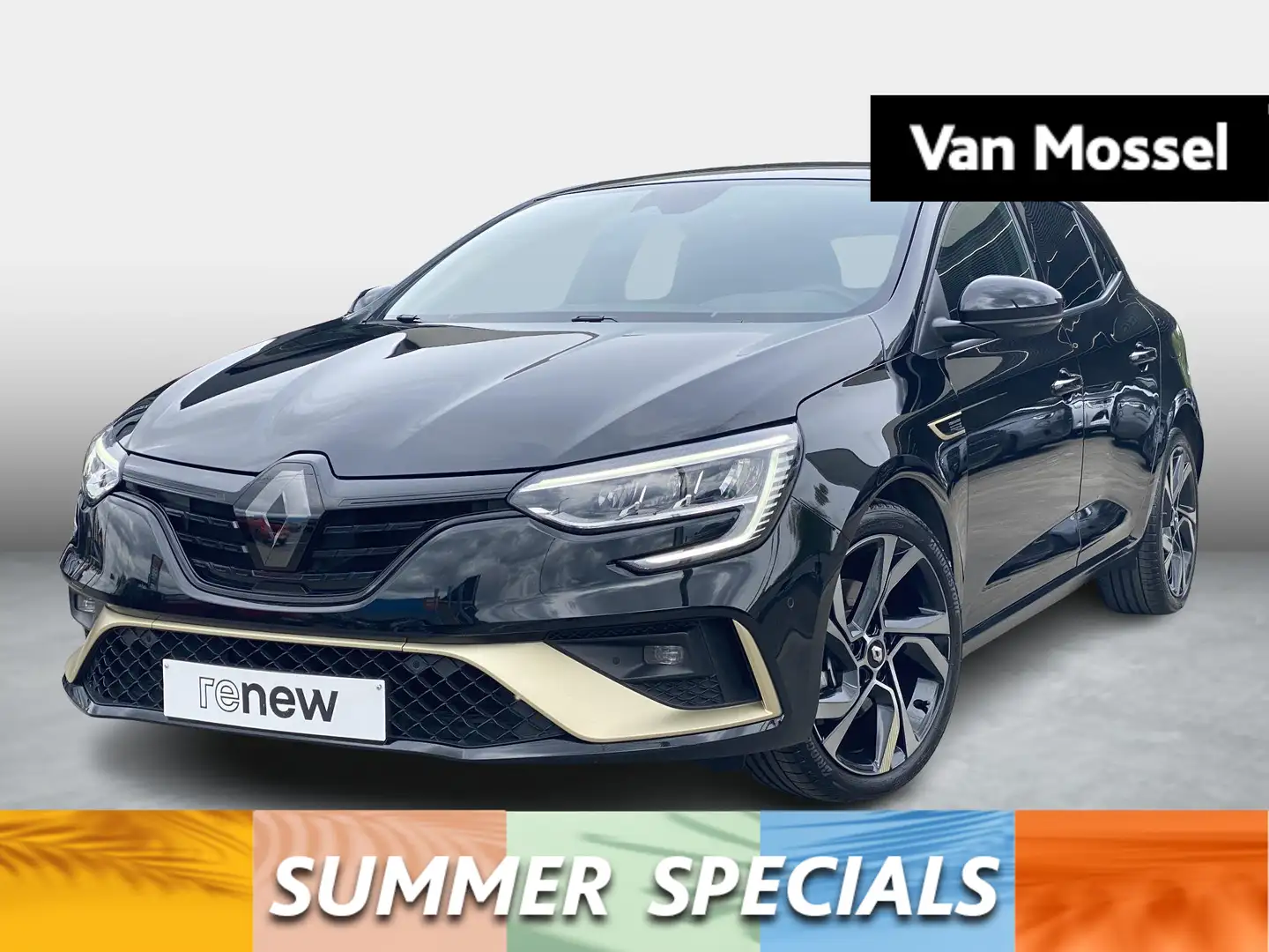 Renault Megane E-Tech Berline Plug-in Hybride Etech Engineered Noir - 1