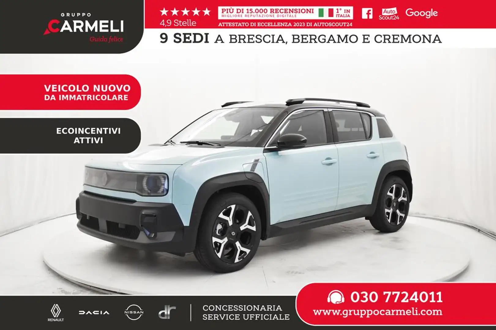 Renault R 4 enault Techno comfort range 150cv Verde - 1