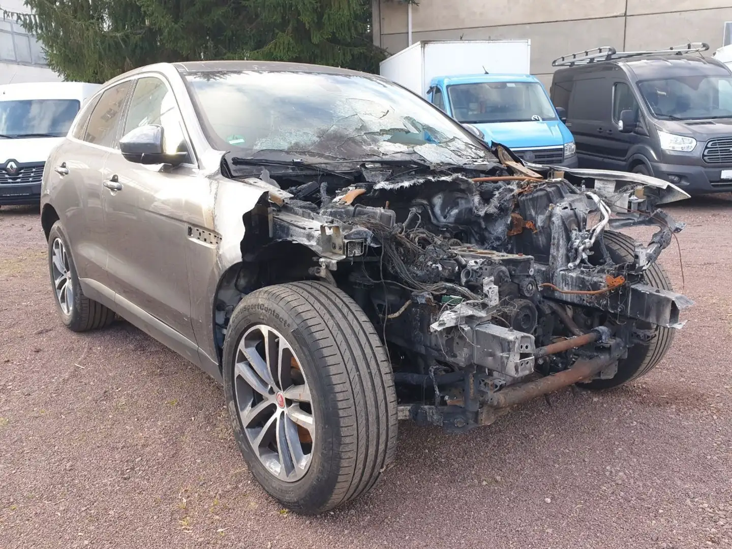 Jaguar F-Pace F-PACE Prestige AWD Gris - 1