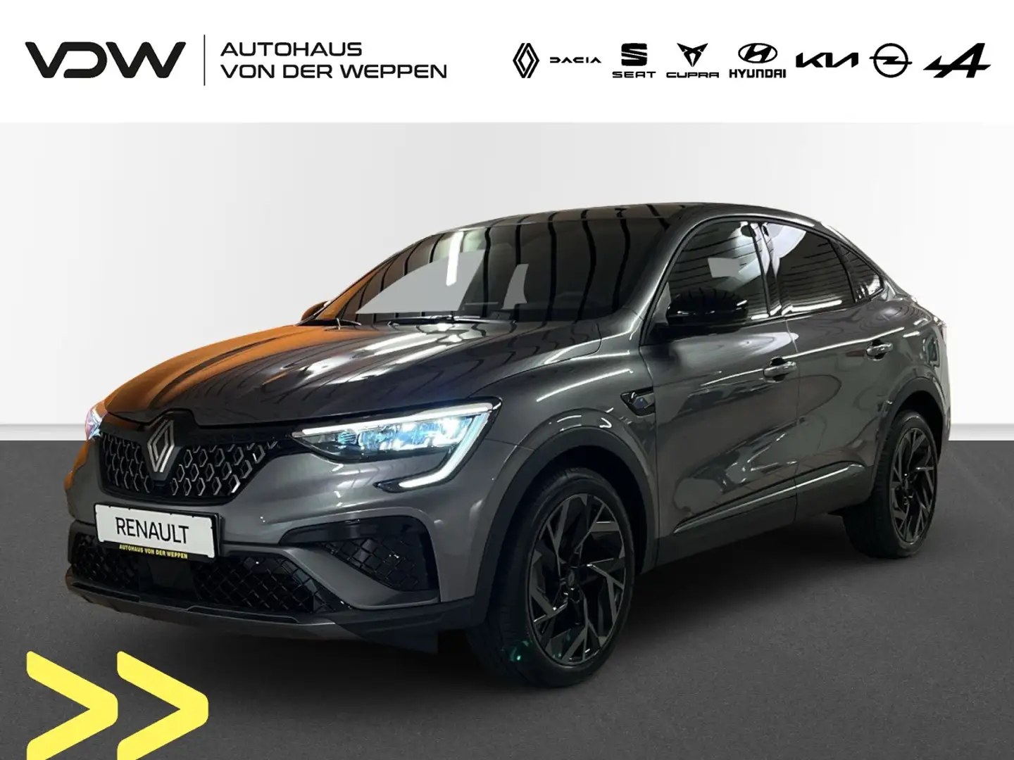 Renault Arkana Esprit Alpine e-Tech Full Hybrid 145 Klima Navi Gris - 1