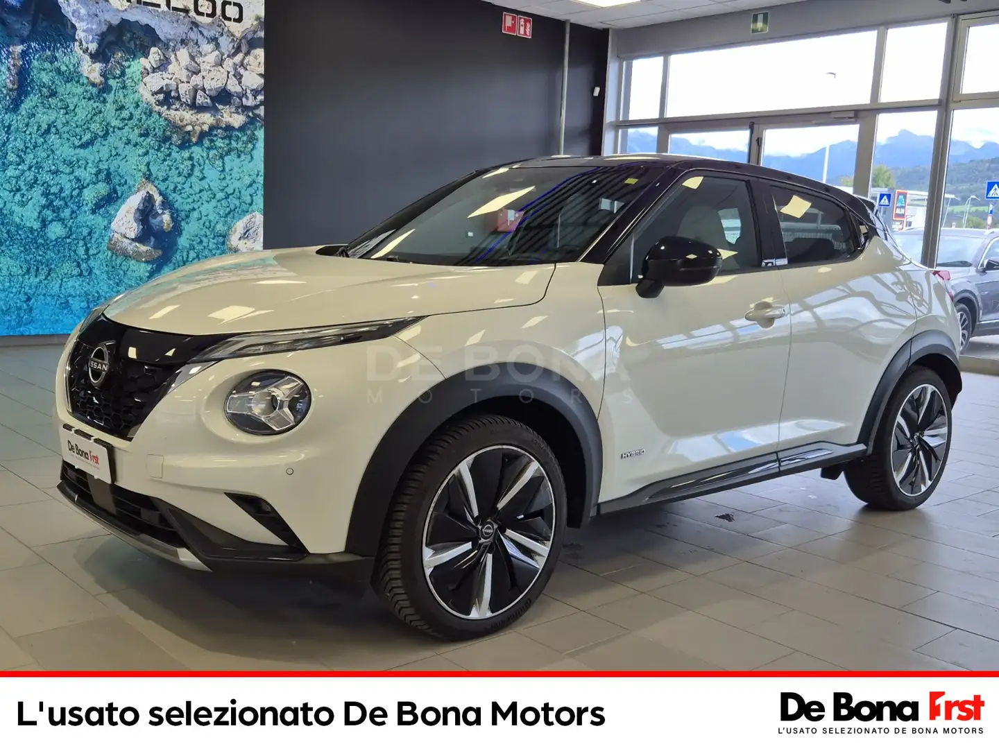 Nissan Juke 1.6 hev n-design Bianco - 1
