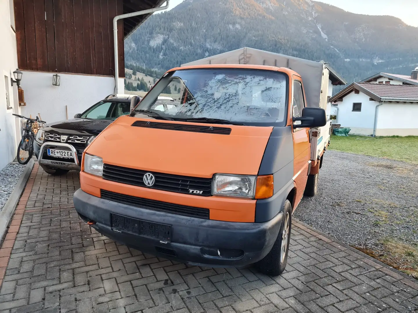 Volkswagen T4 70 T Pritsche syncro Narancs - 1