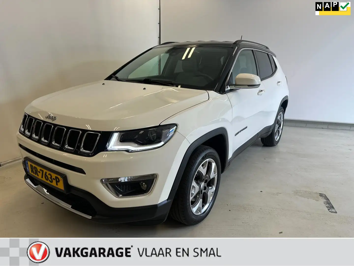 Jeep Compass 1.4 MultiAir Limited 4x4- Trekhaak-Stoel en stuurv Blanc - 1