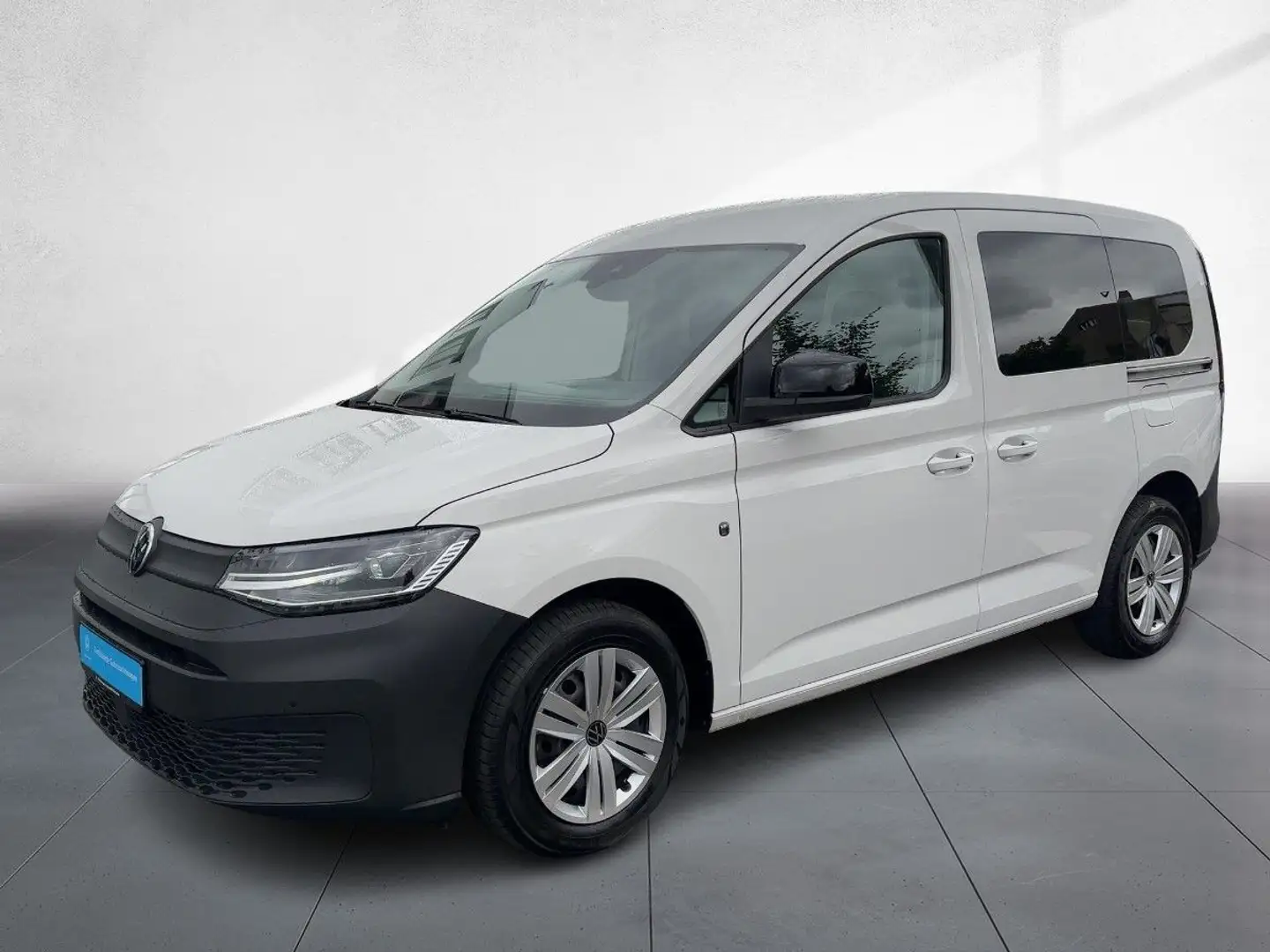 Volkswagen Caddy Basis 1,5 TSI KLIMA LED NAV SHZ PDC Weiß - 2