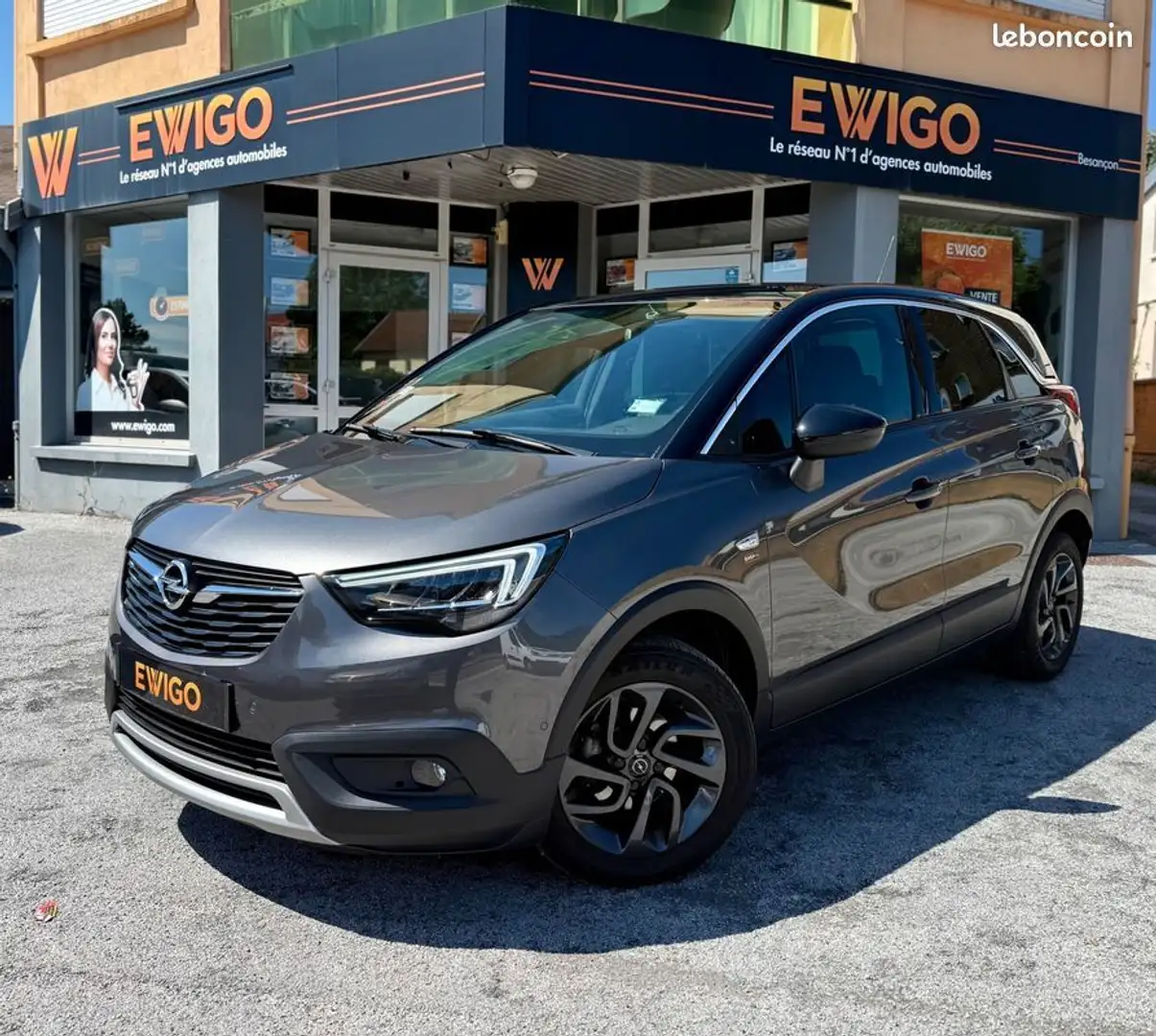 Opel Crossland X 1.5 d 100 blue-injection design edition carplay Gris - 1