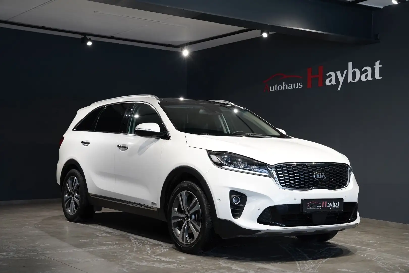 Kia Sorento Platinum 4WD Pano 360 H&K HuD ACC AHK Blanc - 1