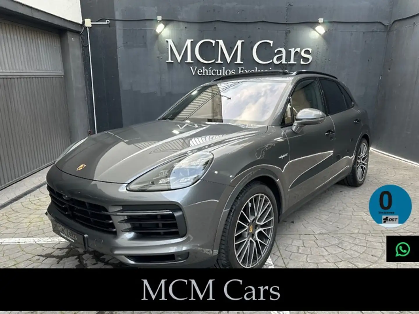 Porsche Cayenne E-Hybrid Aut. Gris - 1
