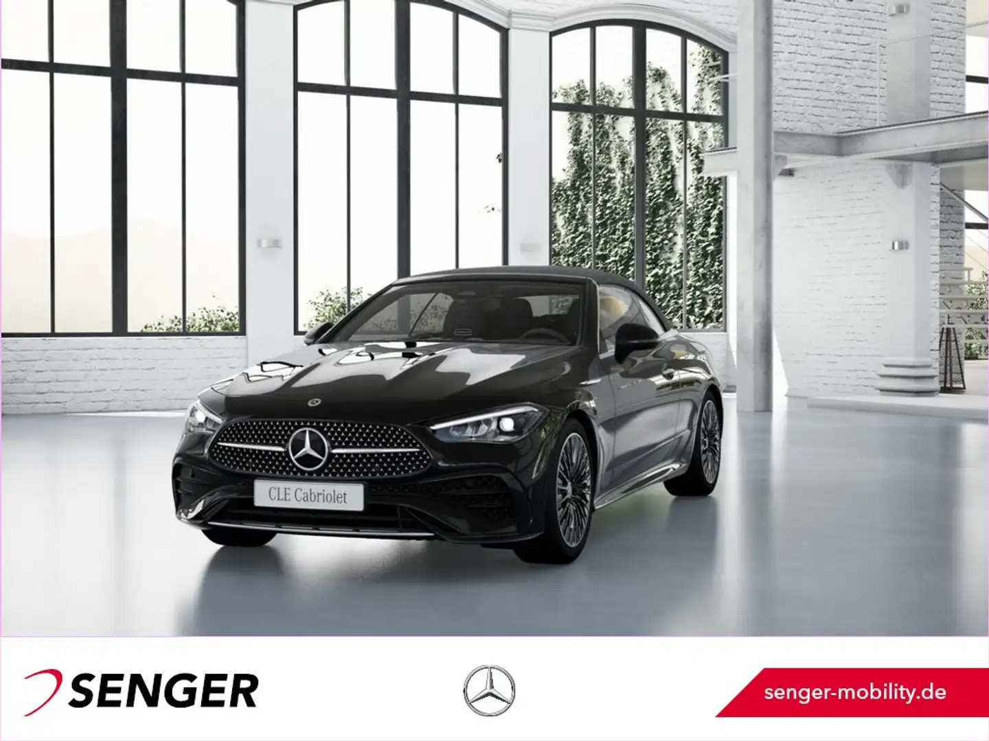 Mercedes-Benz CLE 200 4M AMG Cabrio Rückfahrkamera Ambiente Schwarz - 1