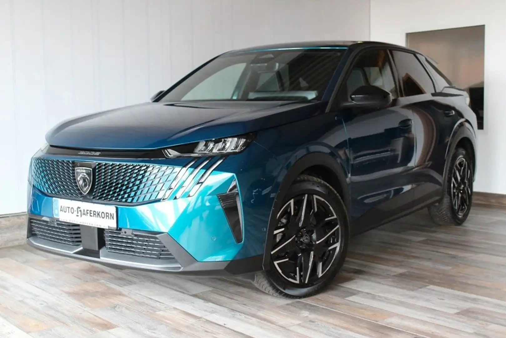 Peugeot 3008 Hybrid 136 Allure*LED*SZHZG*DAB*NAVI*ACC Blauw - 2