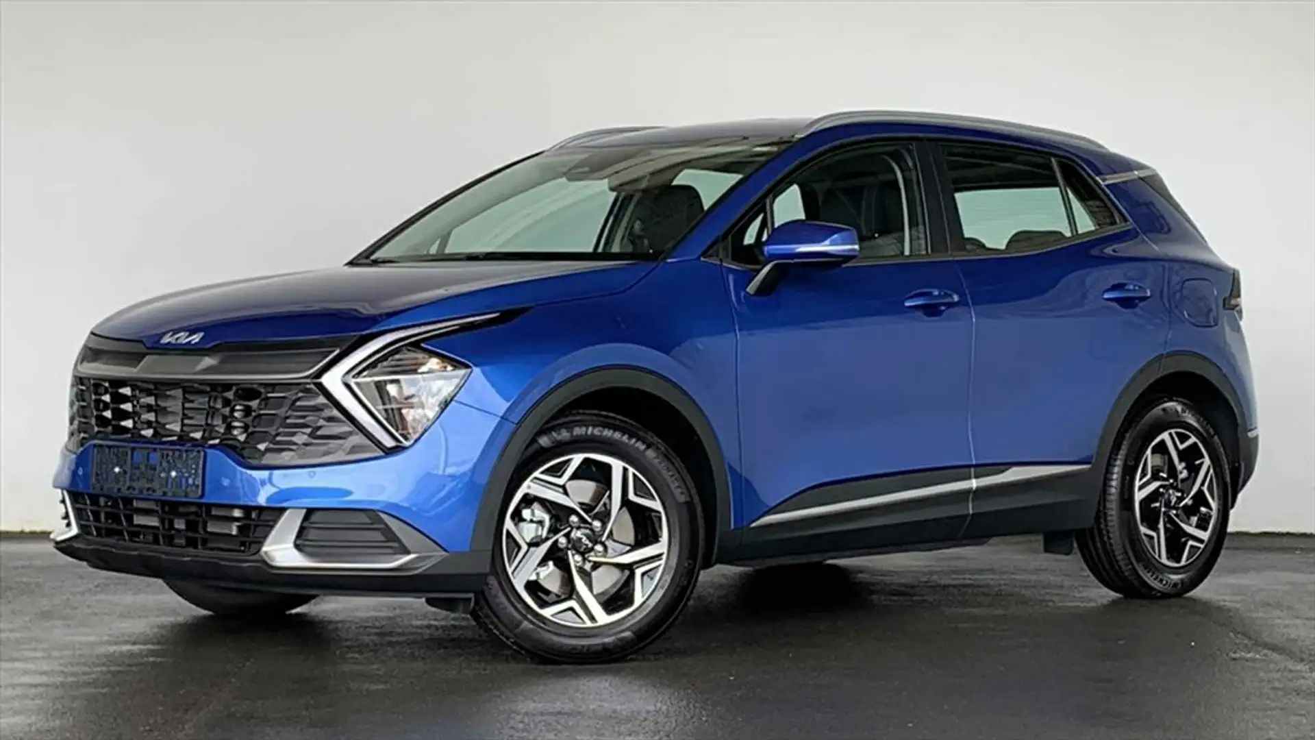 Kia Sportage V 1,6 T-GDI DCT (MHEV) URBAN LED Navi Kamera Blauw - 1