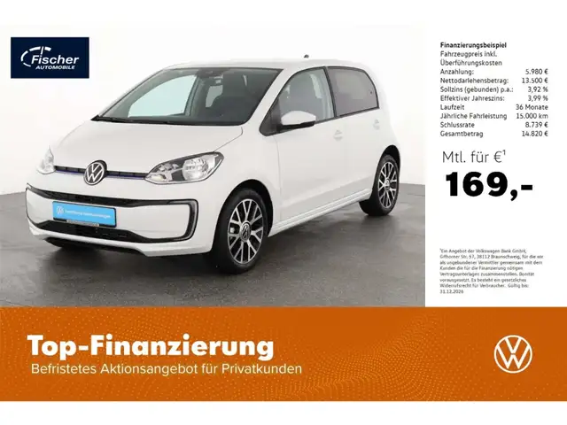 Volkswagen e-up! Move Up! 32,3 kWh RFK/SH/DAB+