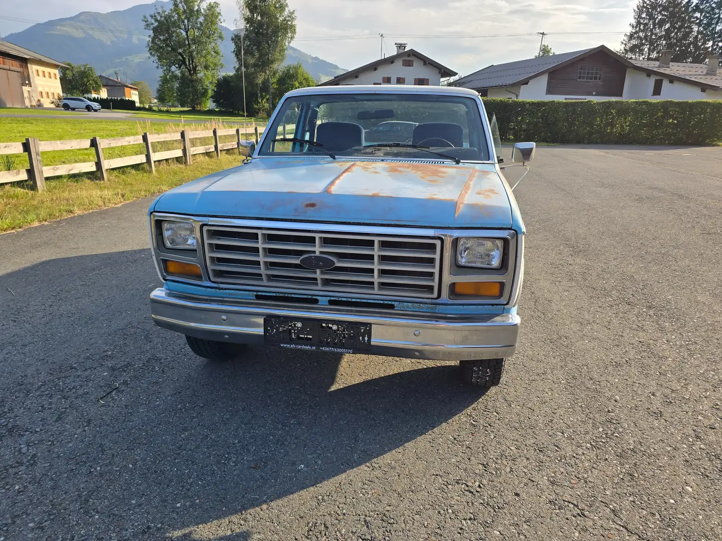 Ford F 150 5,7l V8 351CUI Automatik mit Overdrive Blau - 2