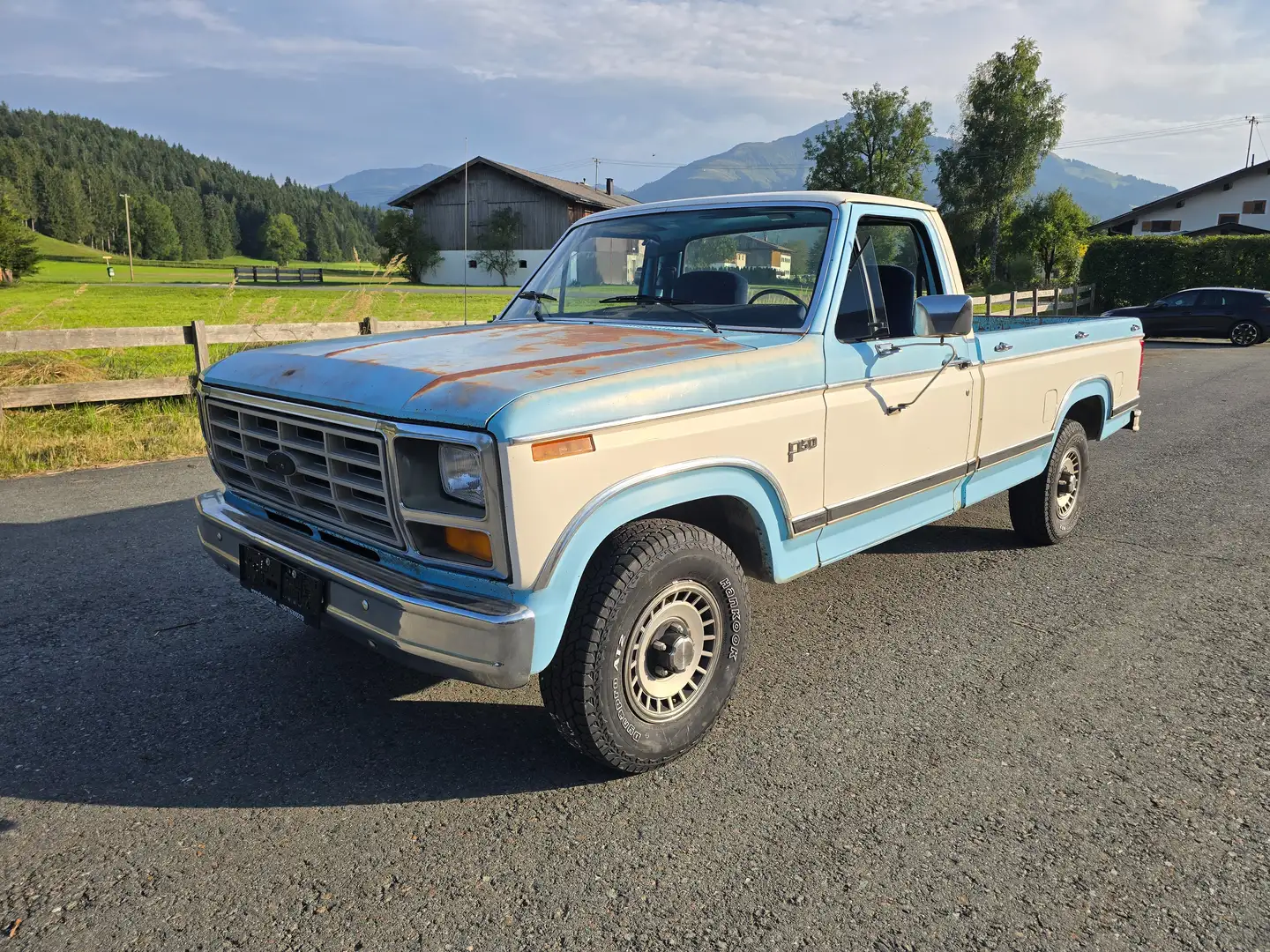 Ford F 150 5,7l V8 351CUI Automatik mit Overdrive Blau - 1