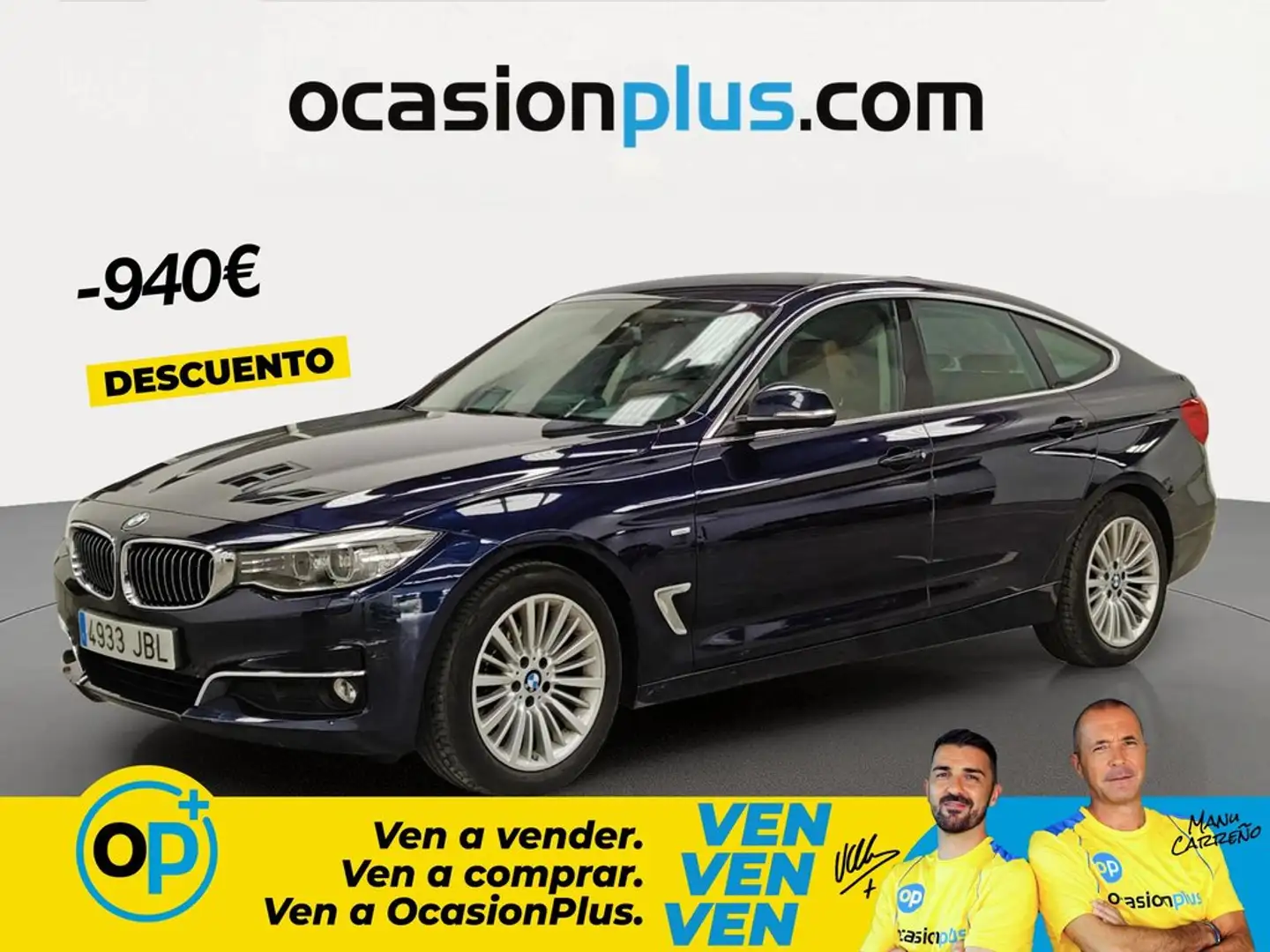 BMW 318 318d Gran Turismo Azul - 1