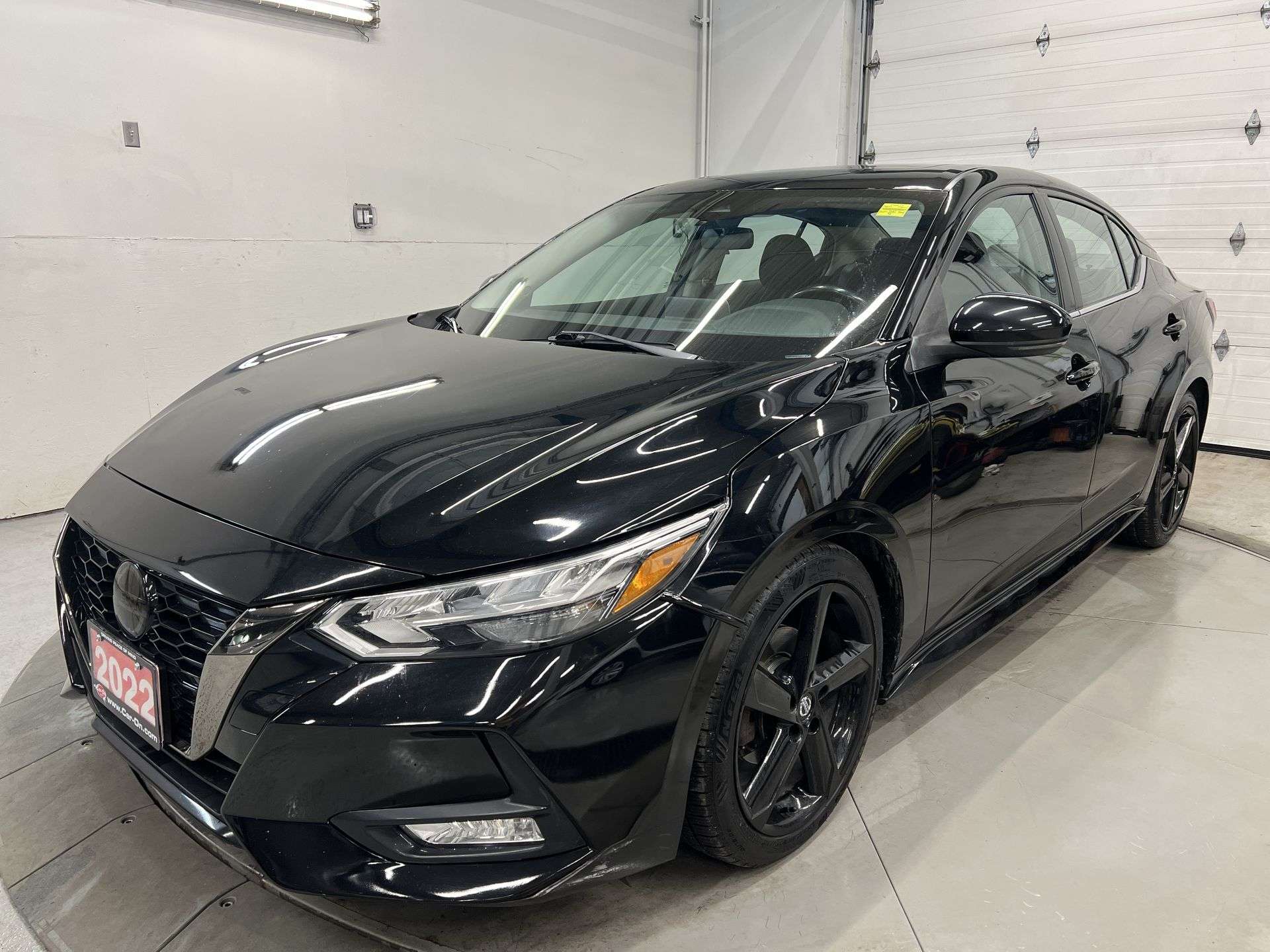 Black 2022 Nissan Sentra Sedan Front-Wheel Drive Automatic