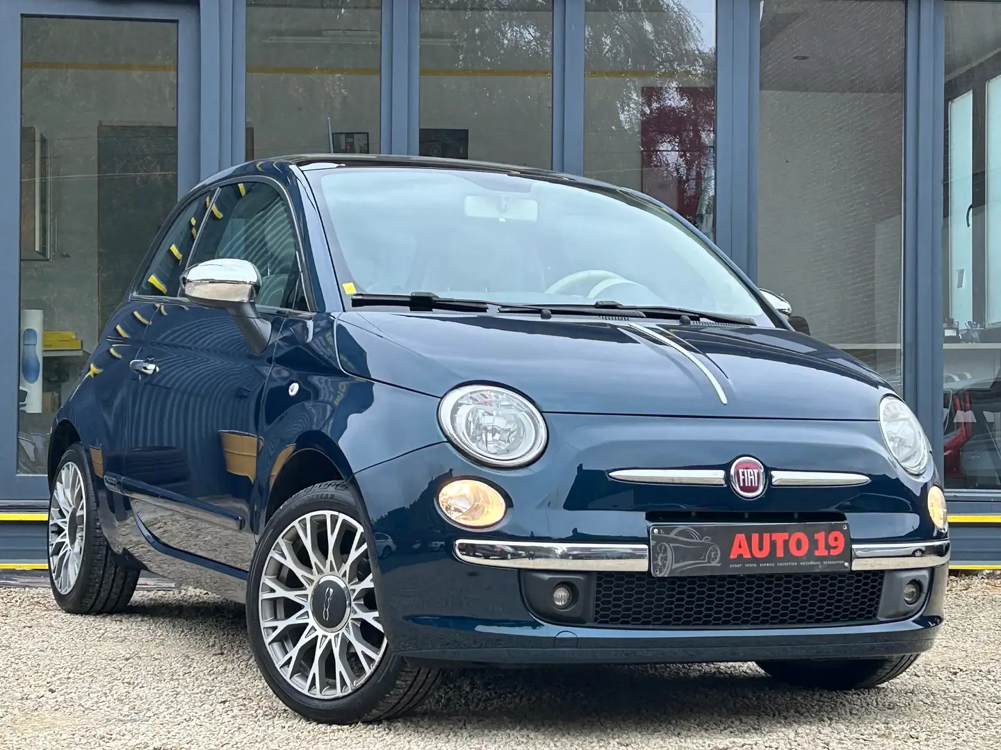Fiat 500 500 1.2i Lounge Bleu - 1