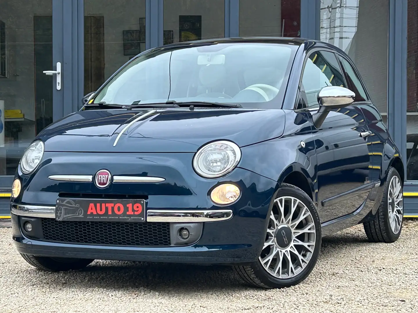 Fiat 500 500 1.2i Lounge Bleu - 2