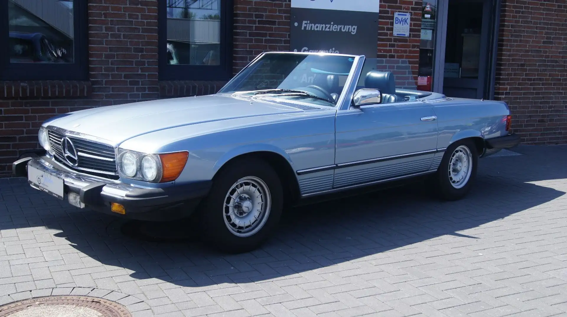 Mercedes-Benz 380 SL Oldtimer Mavi - 1