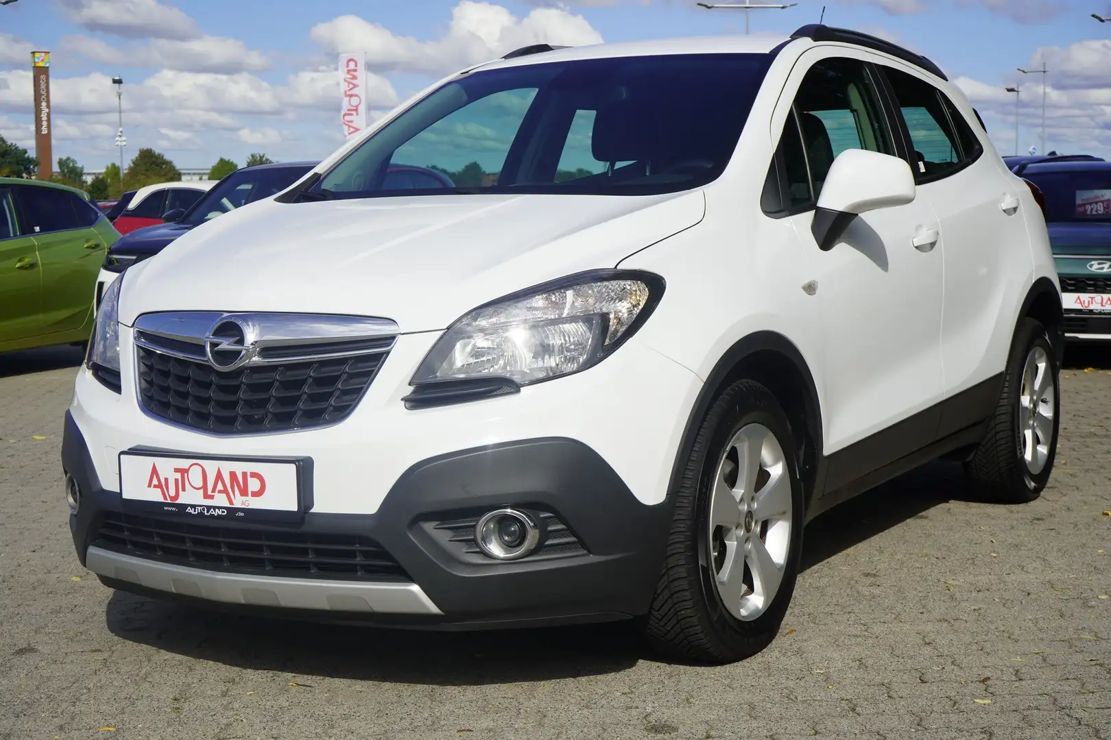 Opel Mokka 1.6i Klima NSW RCD Temp. AWR Weiß - 2