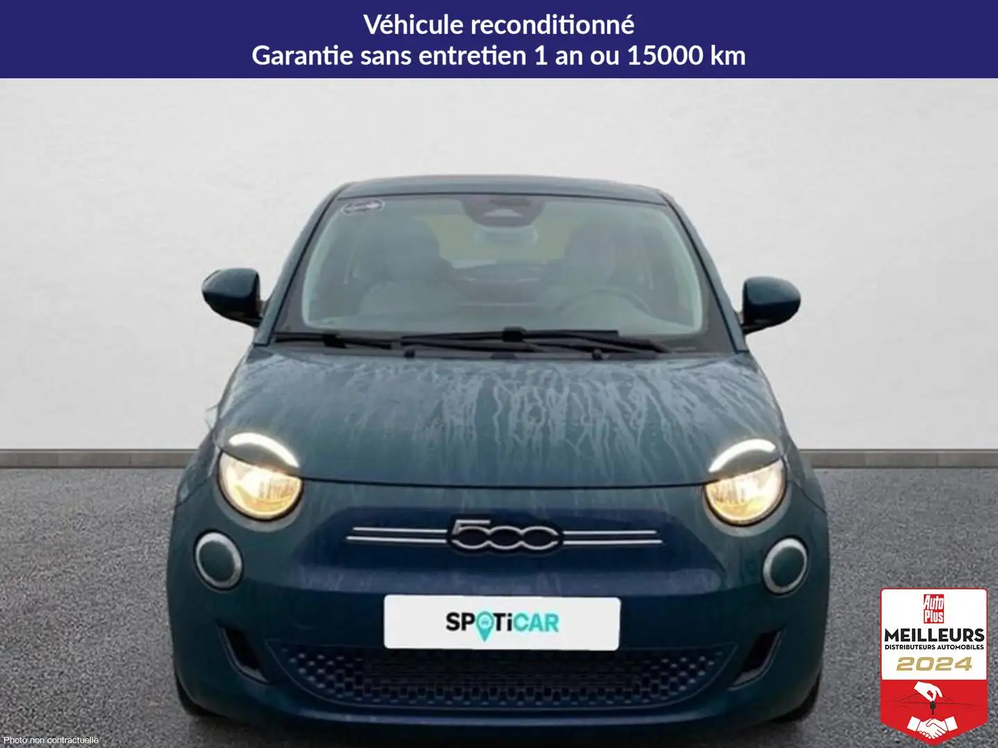 Fiat 500 E 118 ch nouvelle 500 Bleu - 2