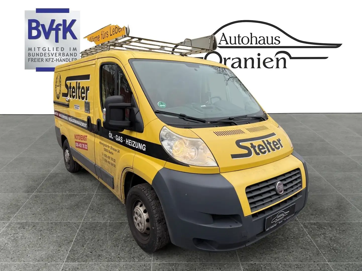 Fiat Ducato Kasten 28 115 TÜV 10/2026,AHK,MwSt.auswei Gelb - 1