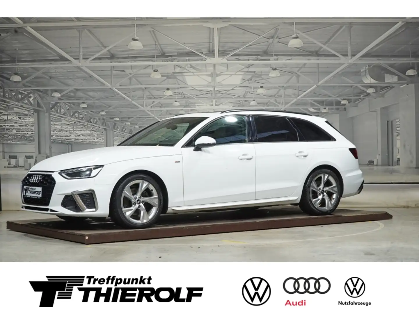 Audi A4 Avant S line 35 TFSI tronic Pano ACC Kamera bijela - 1