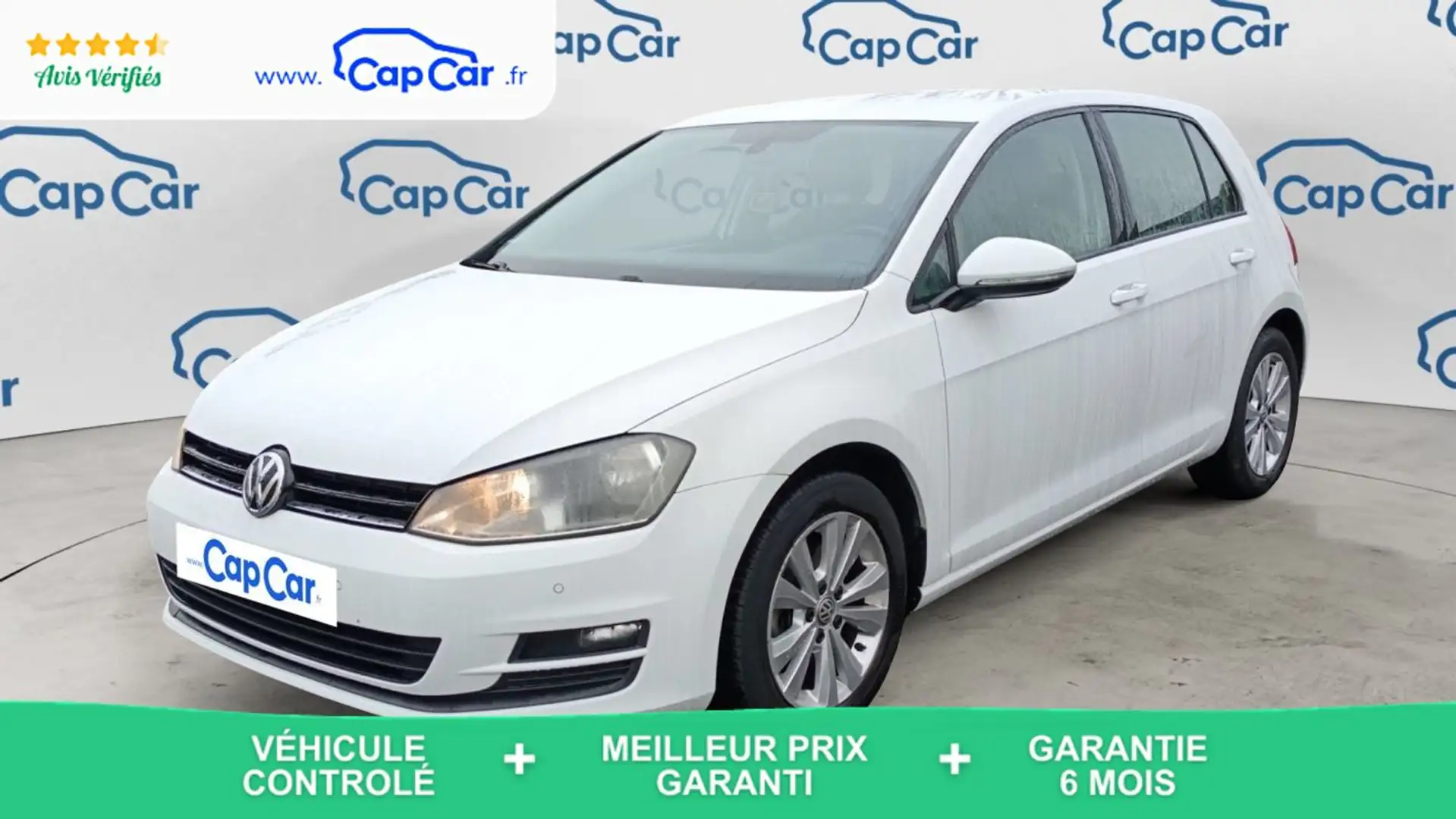 Volkswagen Golf VII 1.2 TSI 105 Confortline Blanc - 1