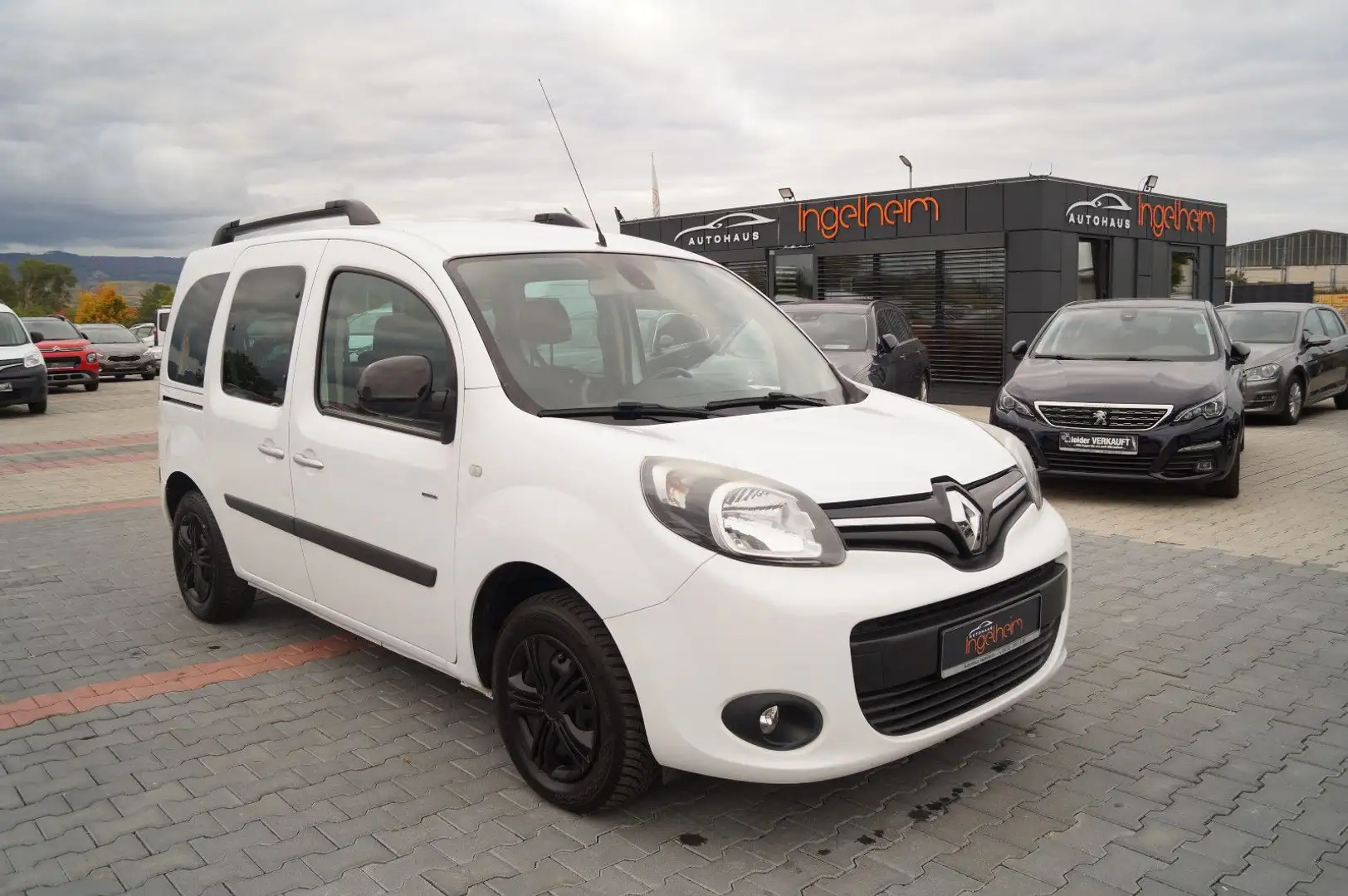 Renault Kangoo Limited Klimaautomatik Tempomat PDC Euro6 Weiß - 1
