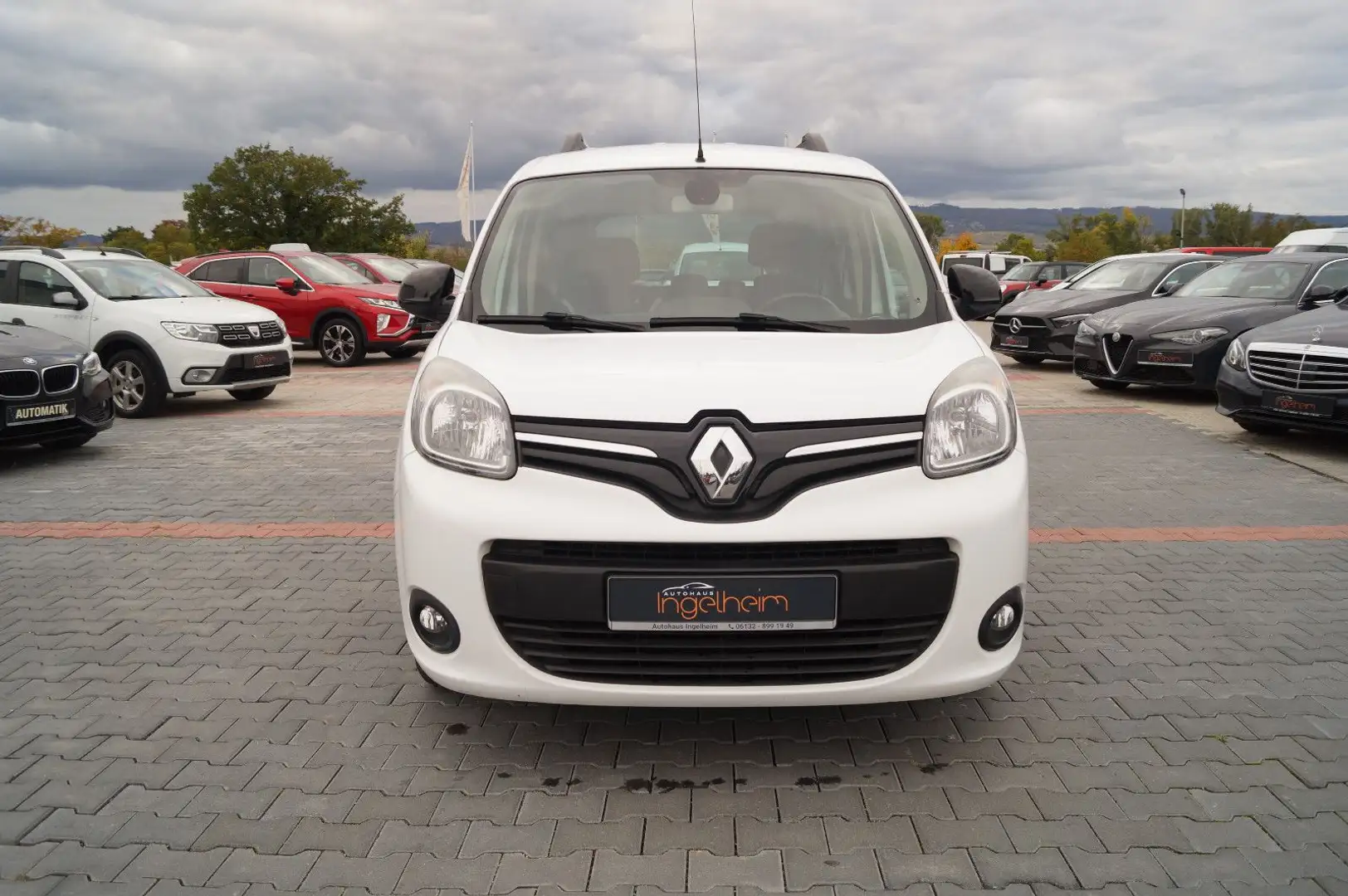 Renault Kangoo Limited Klimaautomatik Tempomat PDC Euro6 Weiß - 2