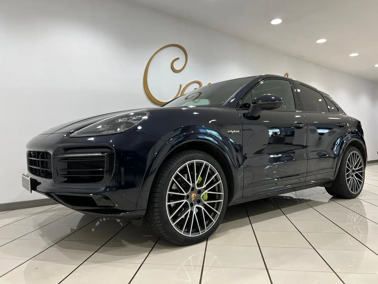Porsche Cayenne Coupè 3.0 e-hybrid tiptronic IVA ESPOSTA Blauw - 2