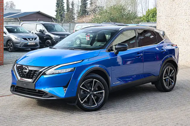 Nissan Qashqai E-POWER*BENZINE-HYBRIDE*TEKNA-UITVOERI*GLAZEN-DAK*
