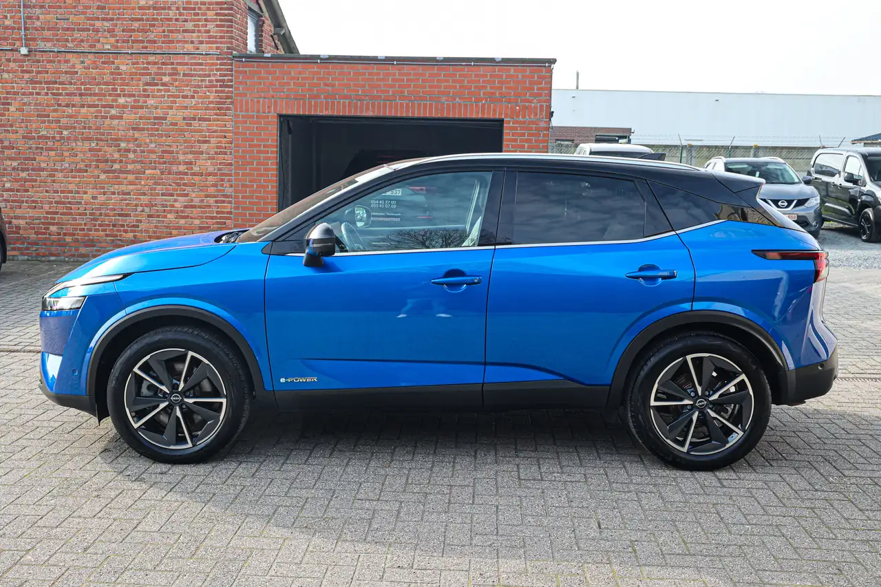 Nissan Qashqai E-POWER*BENZINE-HYBRIDE*TEKNA-UITVOERI*GLAZEN-DAK* 8