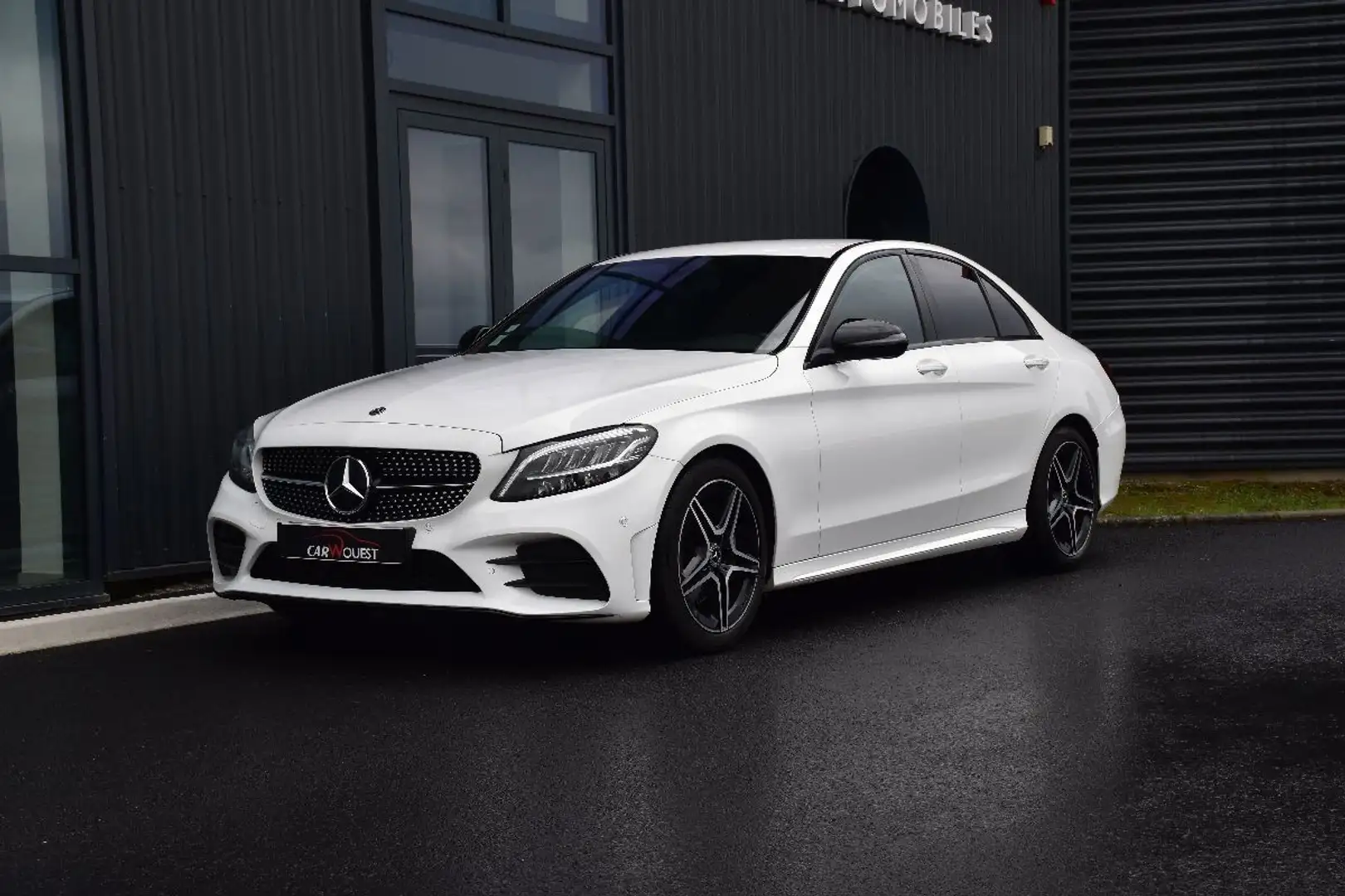 Mercedes-Benz C 220 IV (2) 220 D AMG LINE 9G-TRONIC Alb - 1