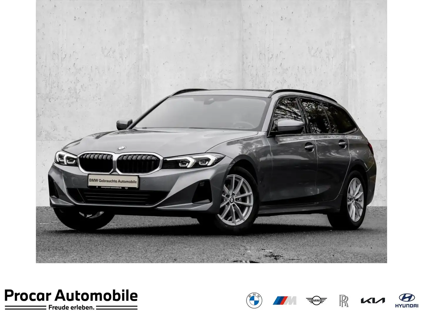 BMW 320 d TOURING+SHZ+KOMFORTZG+PDC Grau - 1