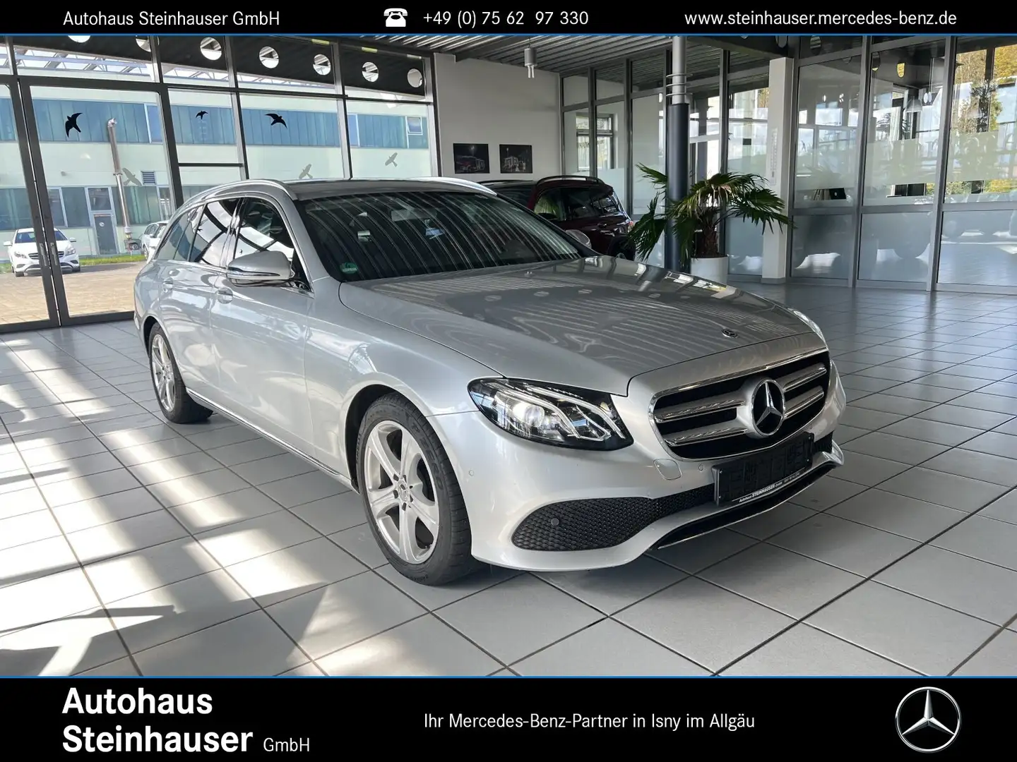 Mercedes-Benz E 220 E 220 d T AVANTGARDE/Navi/AHK/LED/Kamera Silber - 1