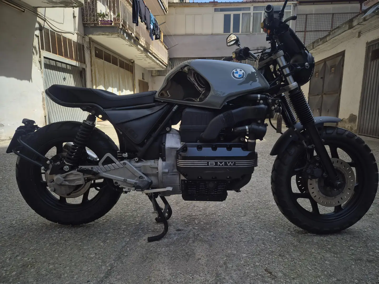 BMW K 100 cafè race Gri - 1