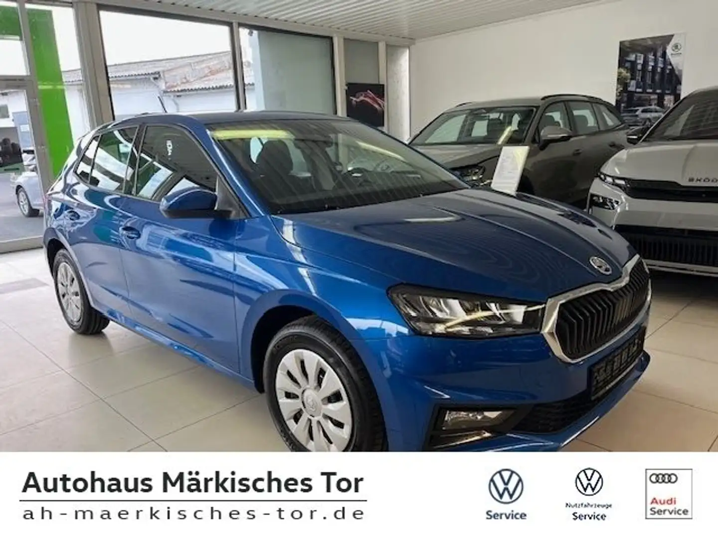 Skoda Fabia 1.0 MPI Selection+EPH+Sitzheizung Blau - 1